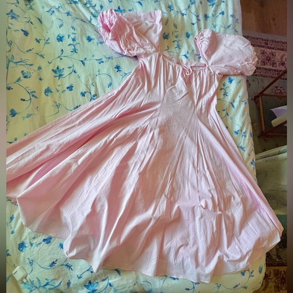 1X Selkie Day Dress in Angel Delight Pink - Picture 5 of 7
